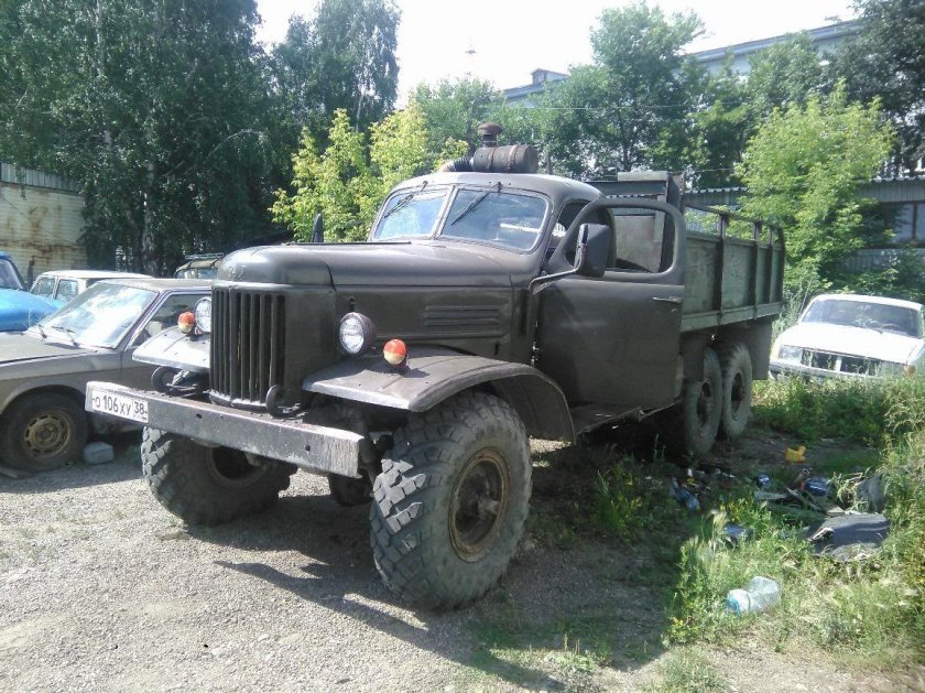 ГАЗ 63 И ЗИЛ 157