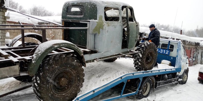 ЗИЛ 157 вездеход