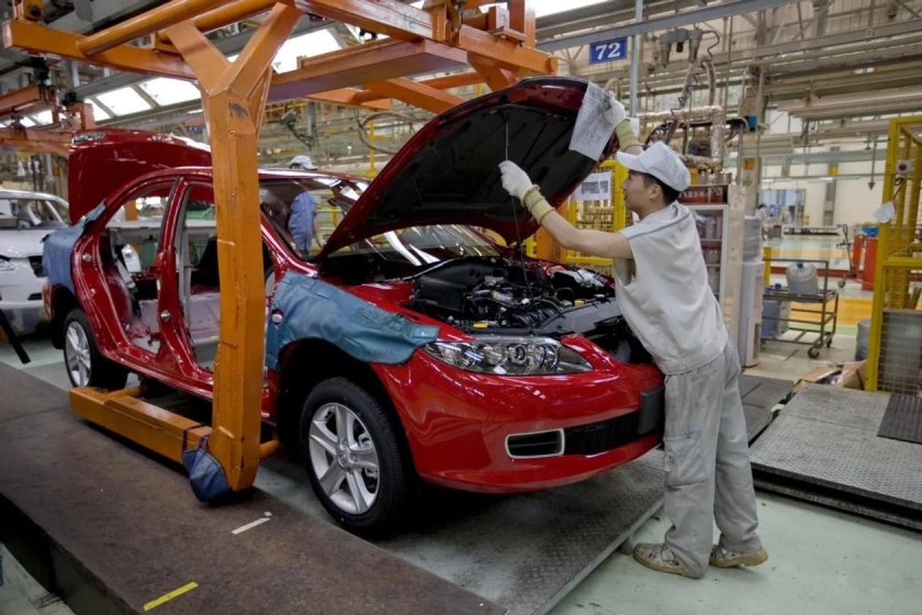 Автомобильные заводы в Китае