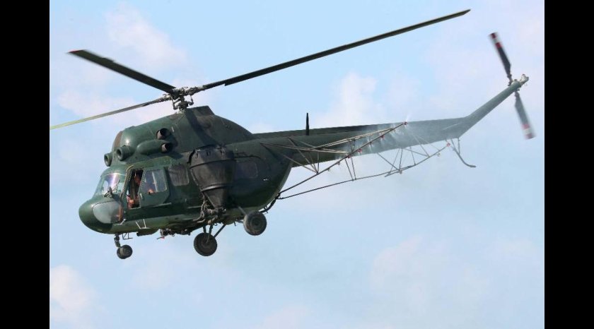 Ми 2 авиахимработы