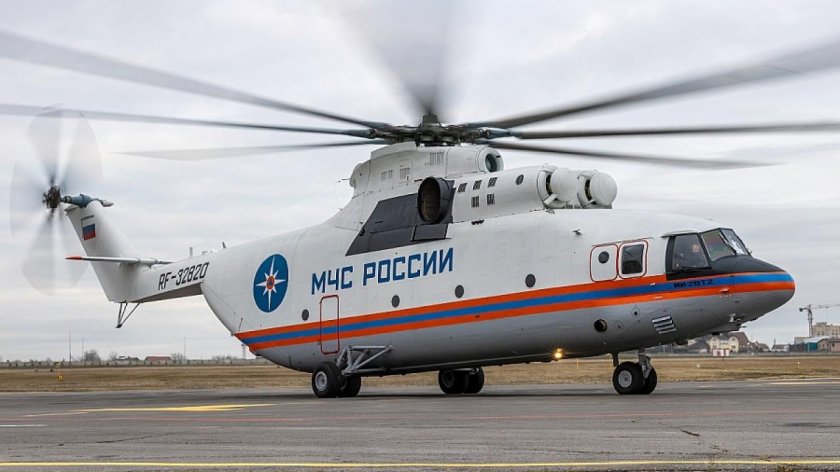 Вертолет ми-26т МЧС