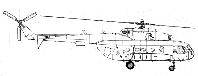 Ми-8 вертолёт