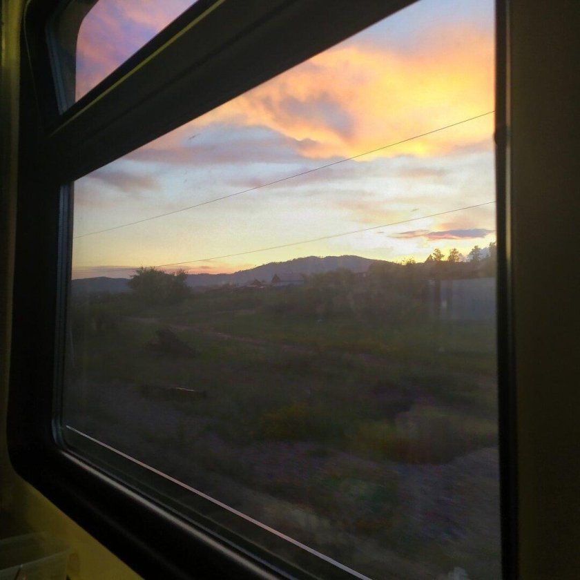 Стук колёс поезда