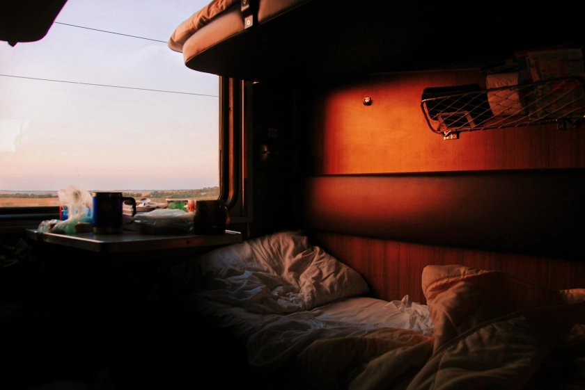 Купе в поезде