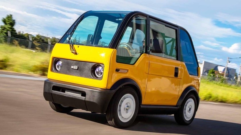 Одноместный электромобиль