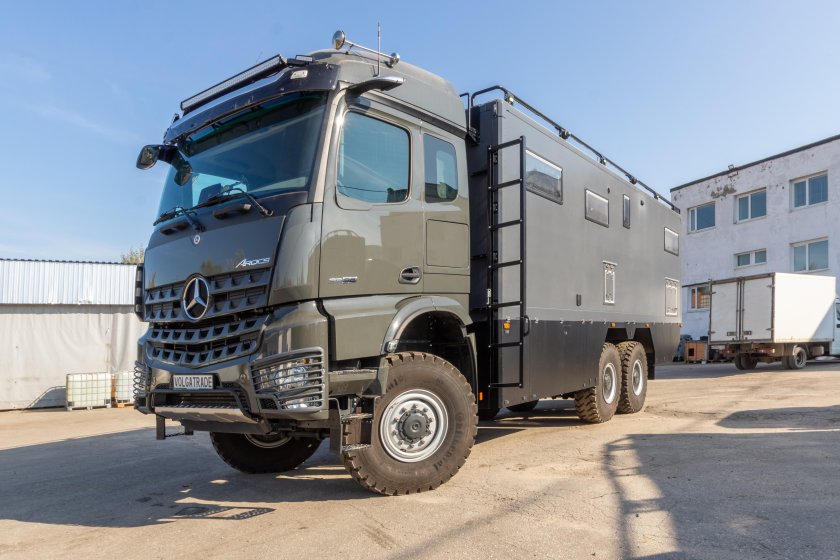 Дом на колесах мерседес