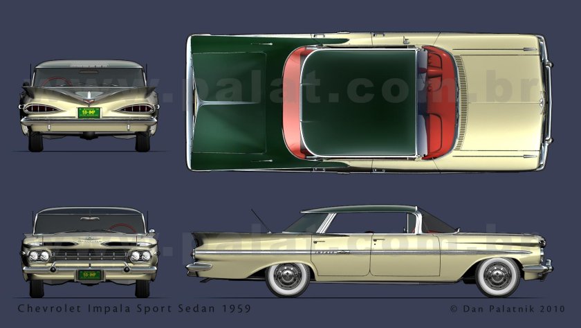Chevrolet Impala Sport sedan 1959