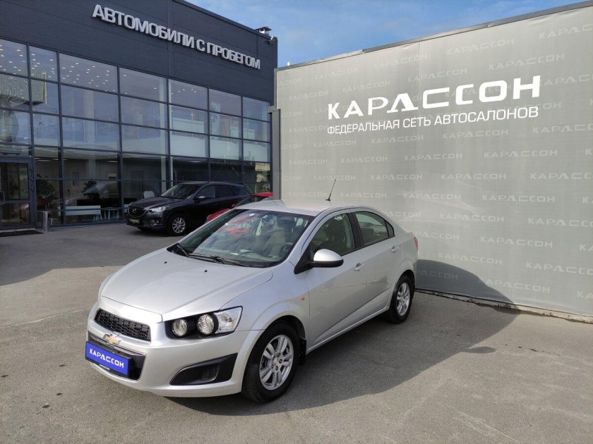 Шевроле авео 2013 серебристая