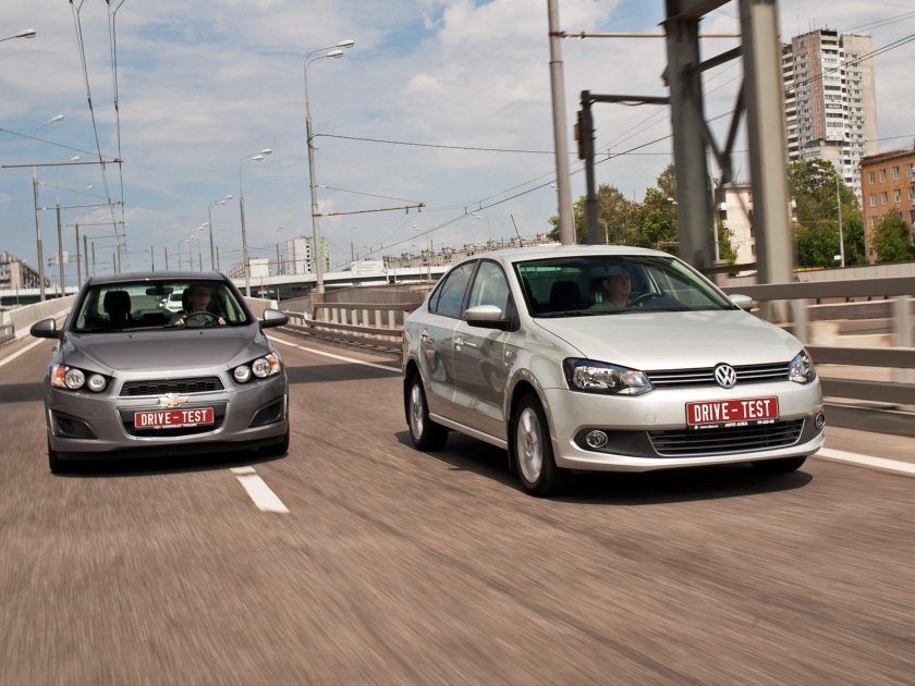 Шевроле поло Фольксваген поло