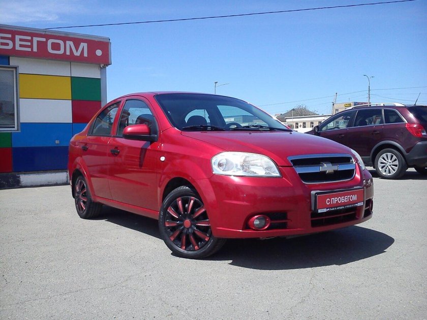 Chevrolet aveo i рестайлинг