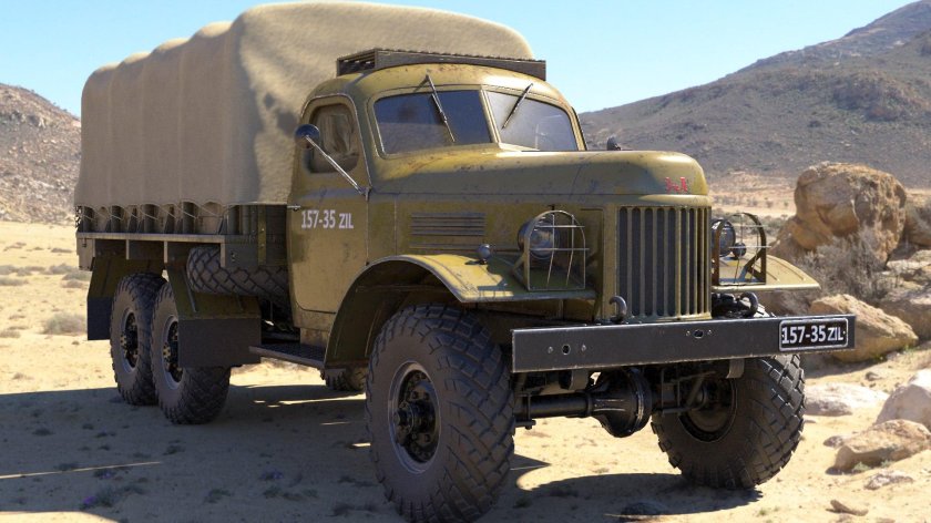 ЗИЛ 157 военный