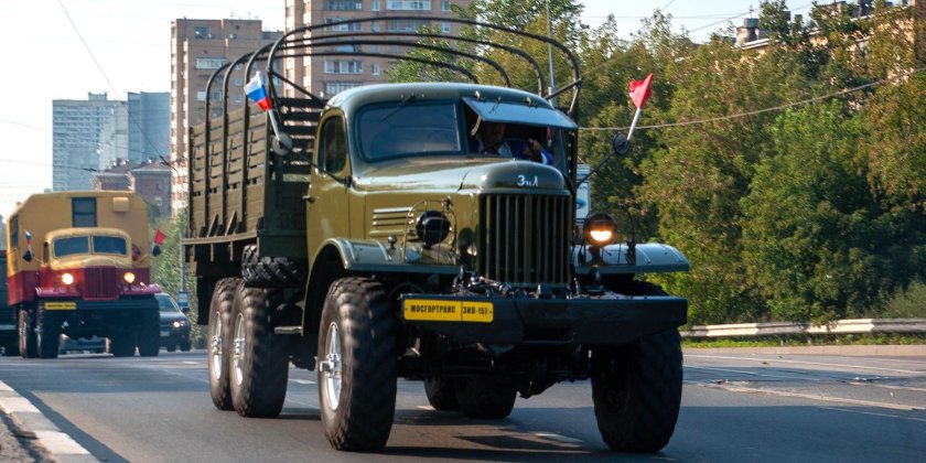 Грузовик зил 157