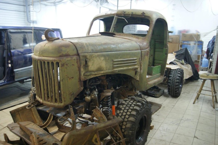 ЗИЛ 157 кабина