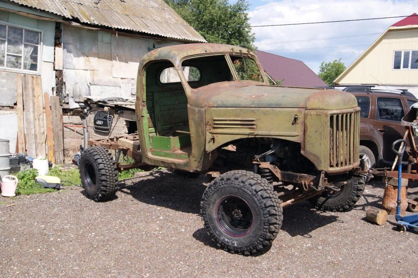 ЗИЛ 157 С кабиной от ГАЗ