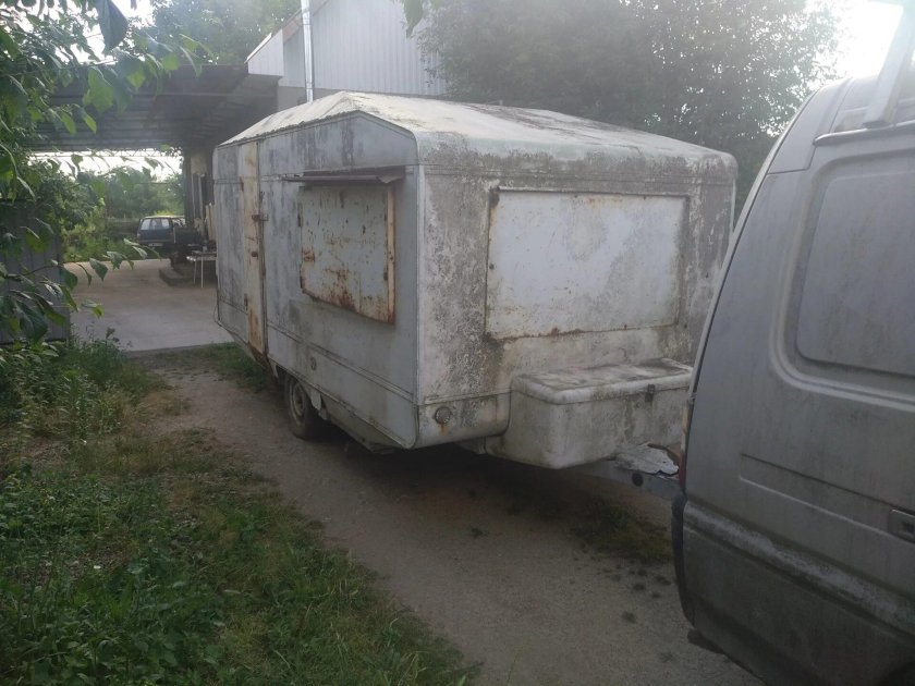 Маз 8132 прицеп дача