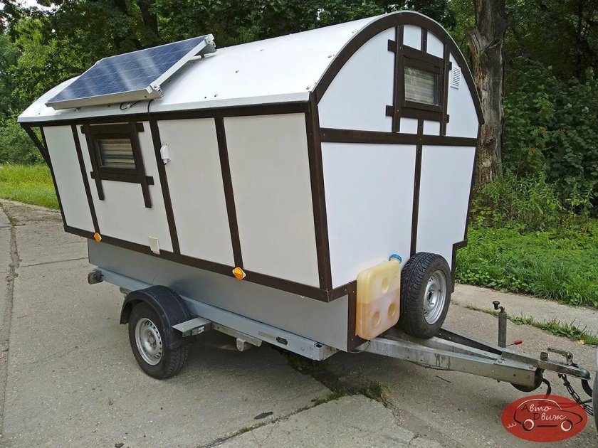 Дом на колесах своими руками из прицепа