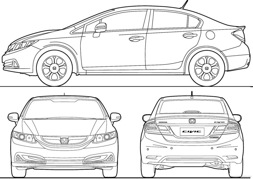 Toyota Camry Blueprint