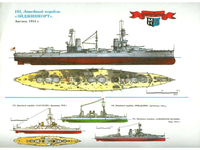 Бразильский линкор Сан-Пауло