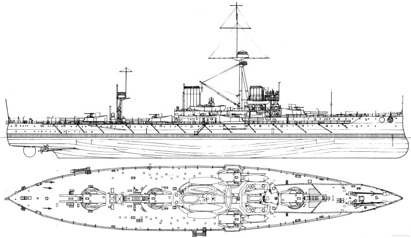 Английский линкор дредноут 1906