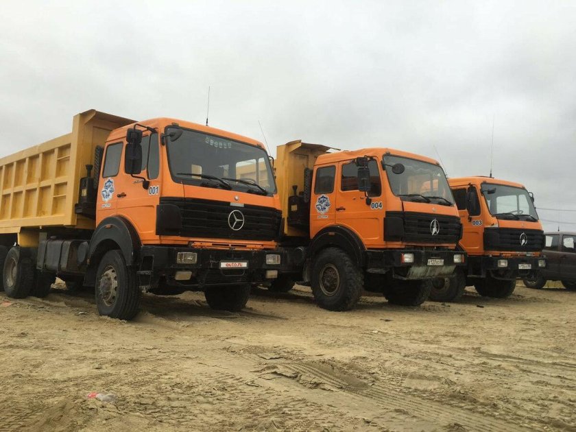 Норд бенц самосвал