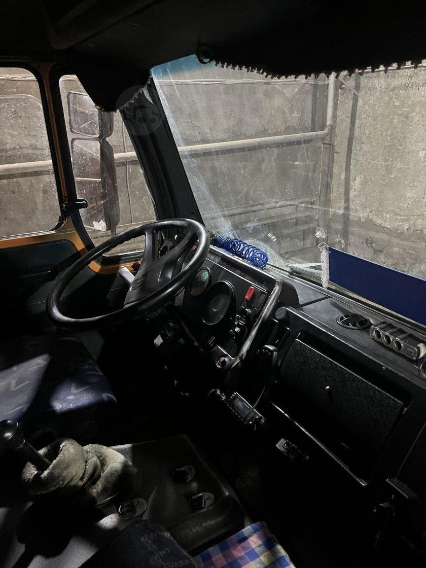 Маз 5432 салон кабины