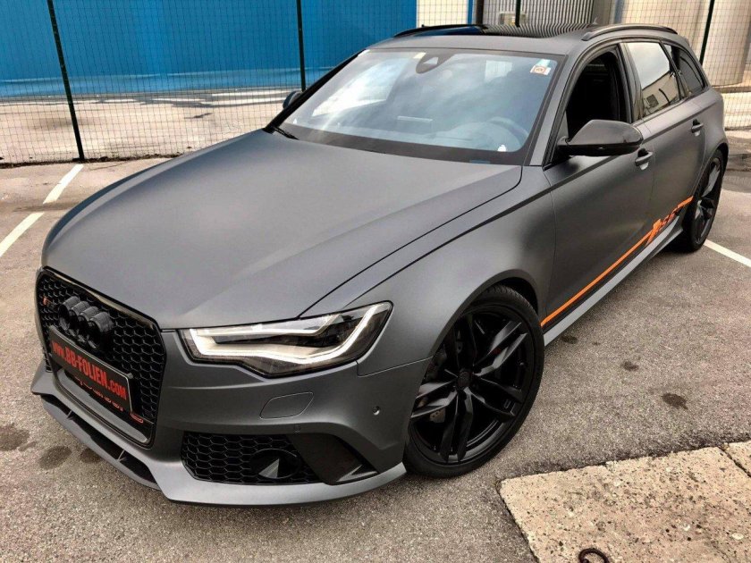 Ауди РС 6 серый матовый