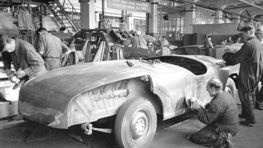 ГАЗ м20 "победа-спорт", 1950