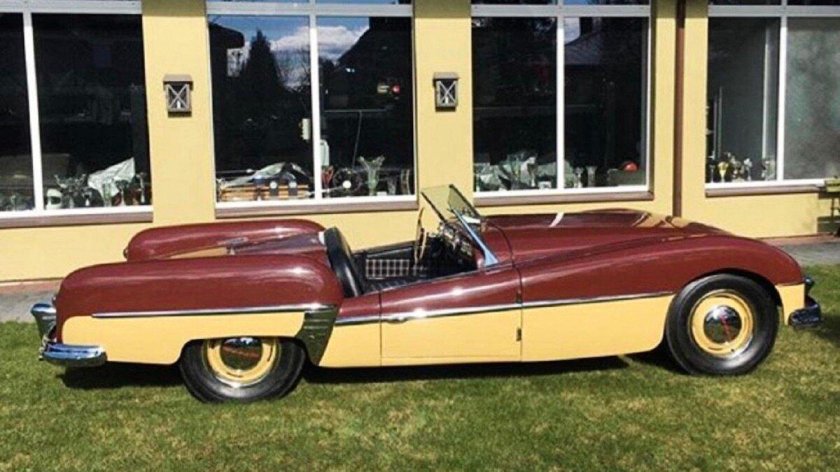 Автомобиль Ленинград 1956 кабриолет
