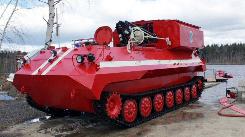 МТЛБУ для пожарных