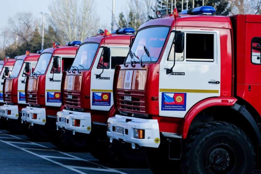 МЧС Кыргызстана пожарная служба