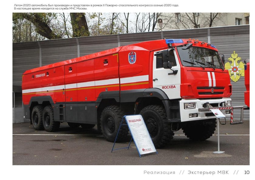 КАМАЗ 6560 пожарный