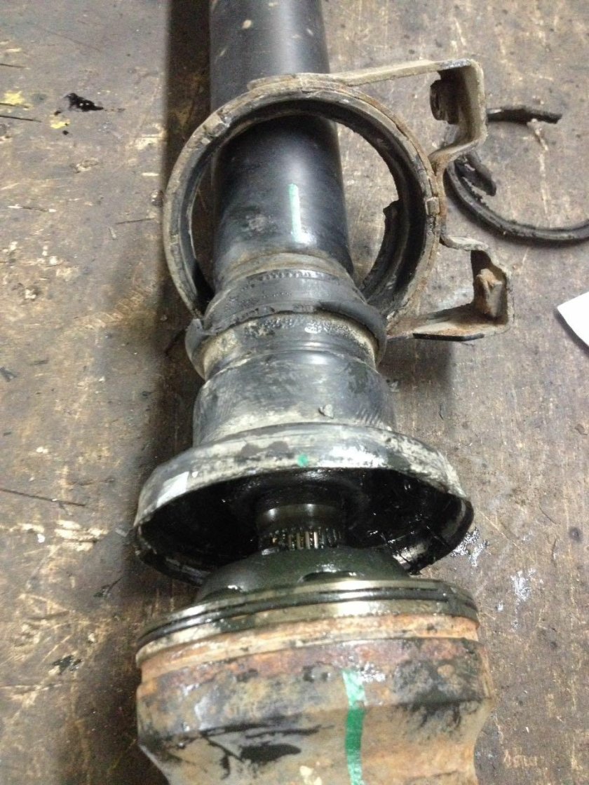 Кардан задний Туарег 2.5 дизель