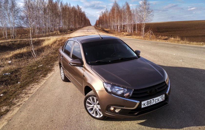 Лада Гранта кориандр