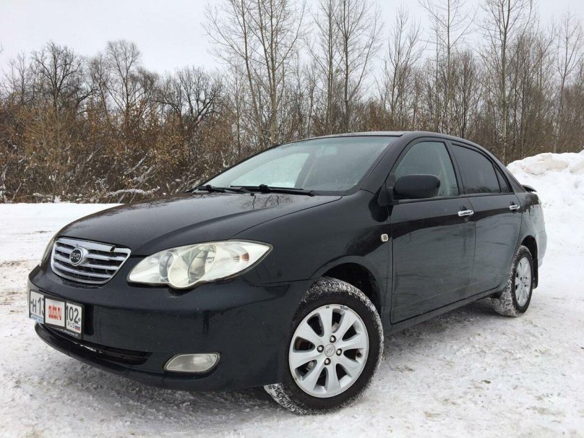 BYD f3 2012 года