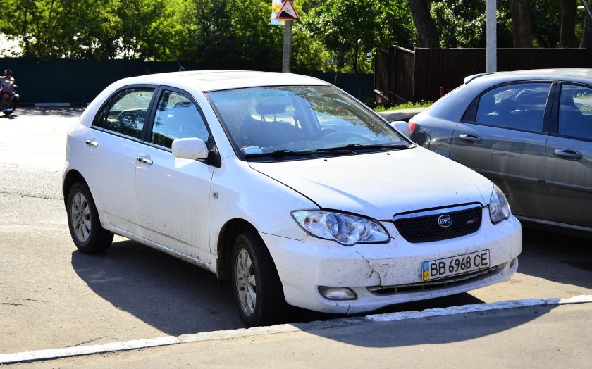 BYD f3 хэтчбек