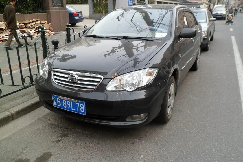 BYD f3 2012