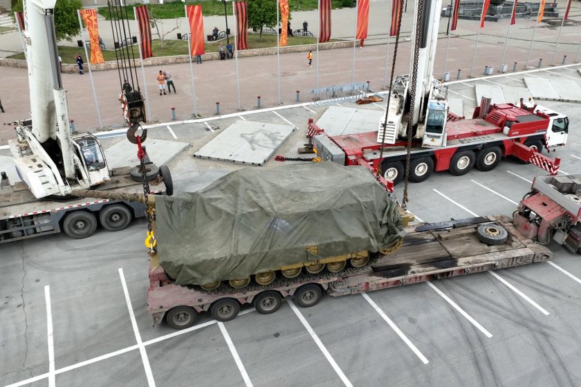 Выставка техники нато