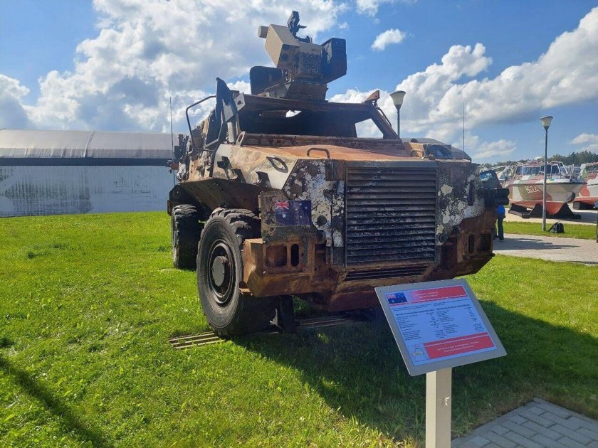 Трофейная техника НАТО парк Патриот