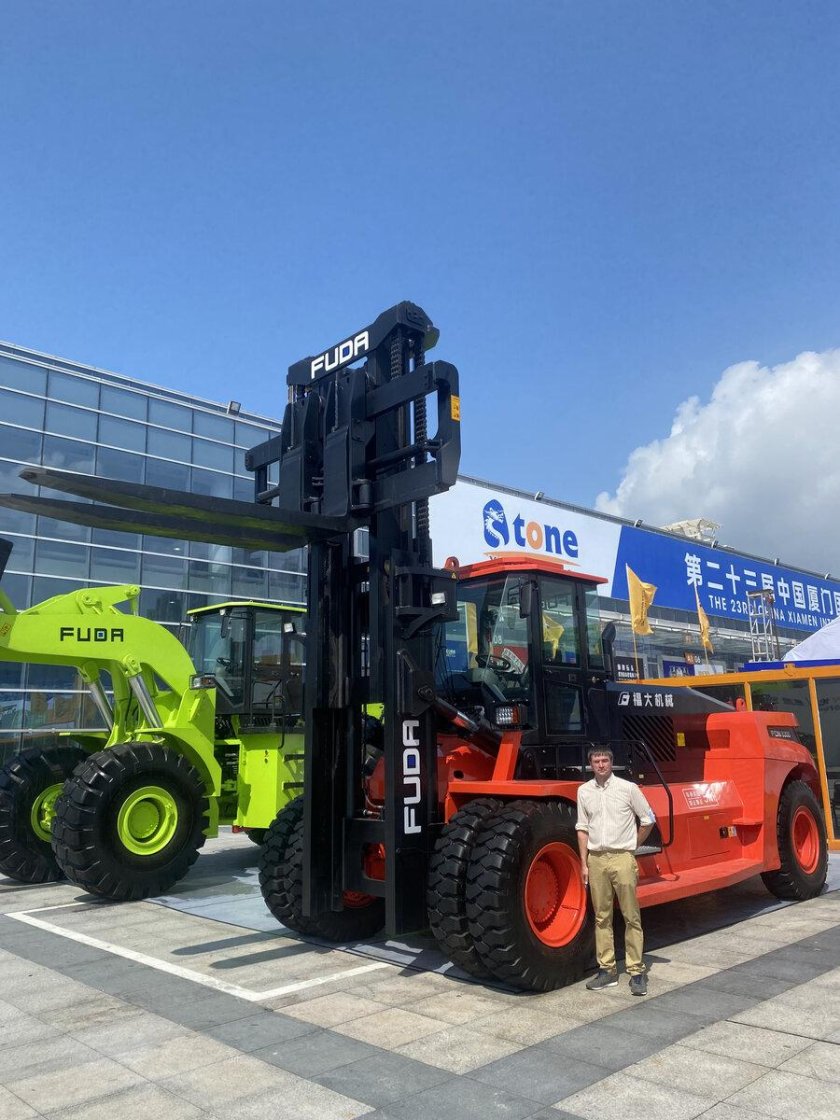 Дизельный вилочный погрузчик