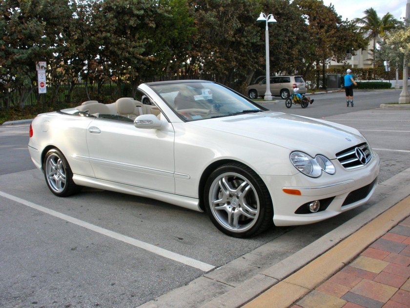 Мерседес CLK кабриолет