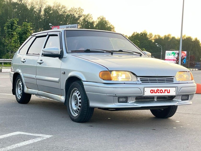 Ваз 2114 серебристая