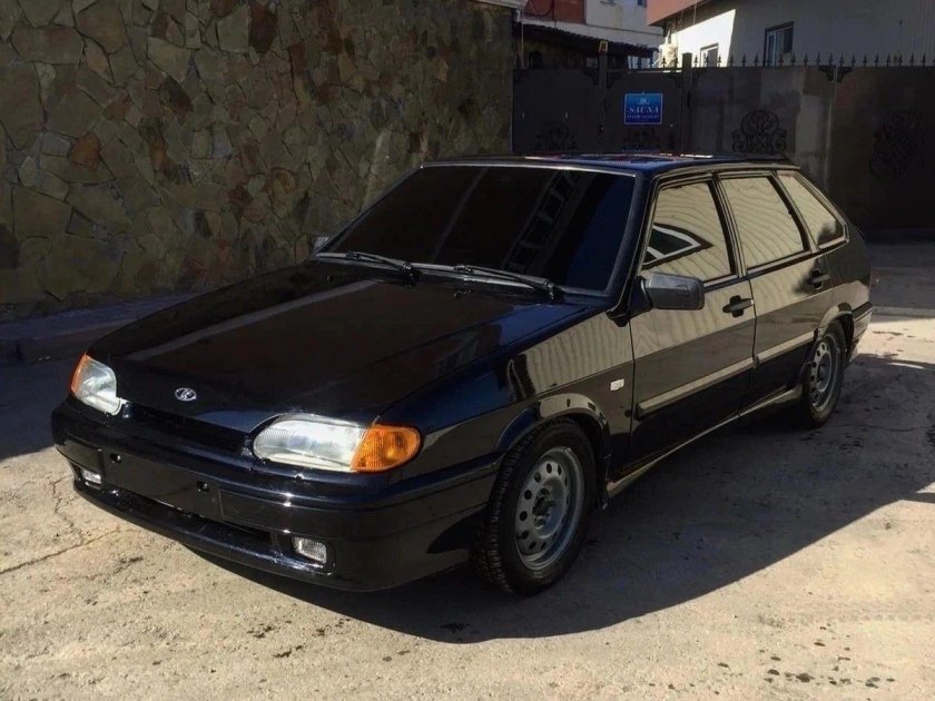 Лада 2114 черная