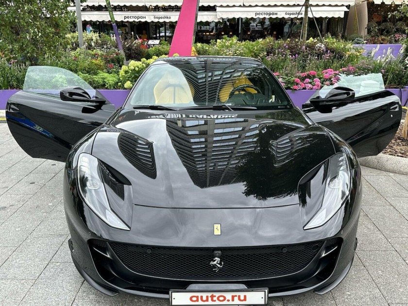 Феррари 812 2015 Superfast Black Night
