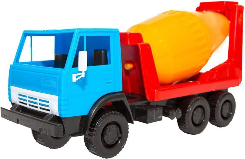 Машинка 15,5*8,5см "бетономешалка" пластм. Для детей от 3-х лет 1/180