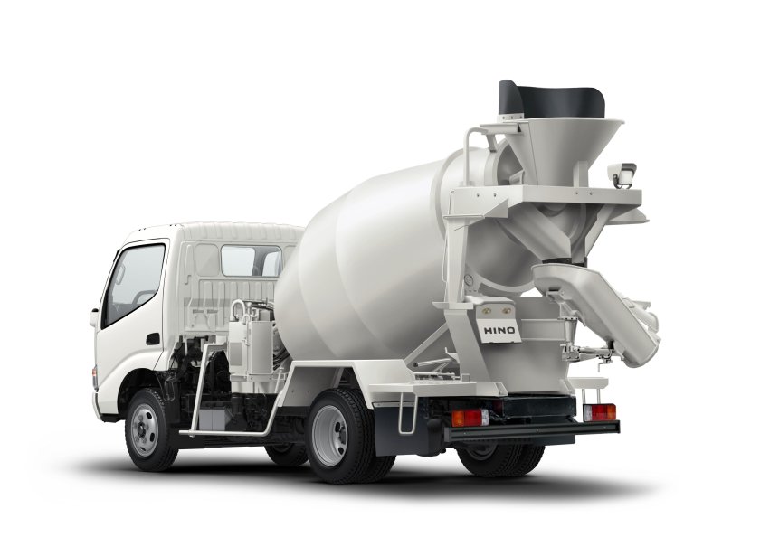 Хино 300 бетоносмеситель