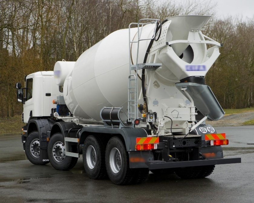 Скания миксер 10