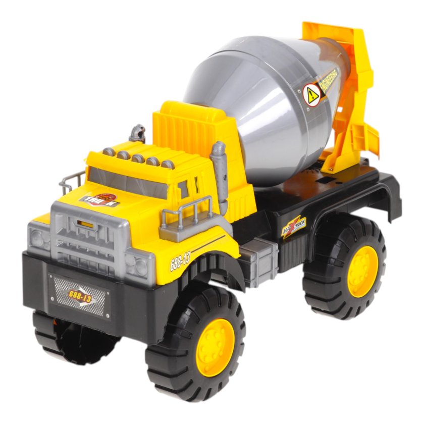 Игрушка машина бетономешалка