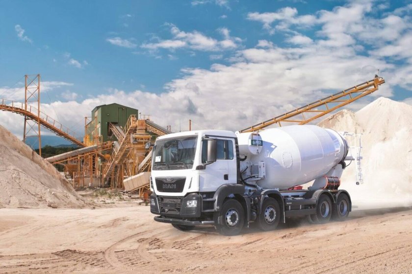 КАМАЗ бетономешалка 8x4