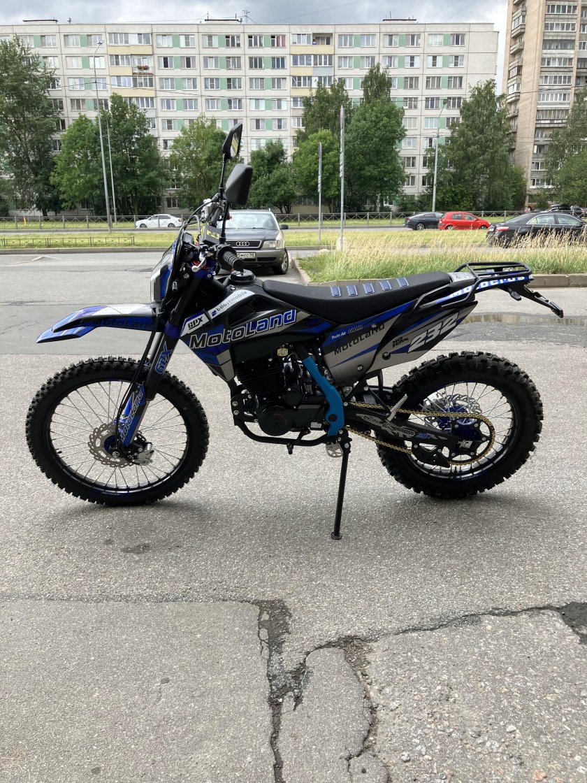 Мотоцикл кросс motoland xt 250 hs