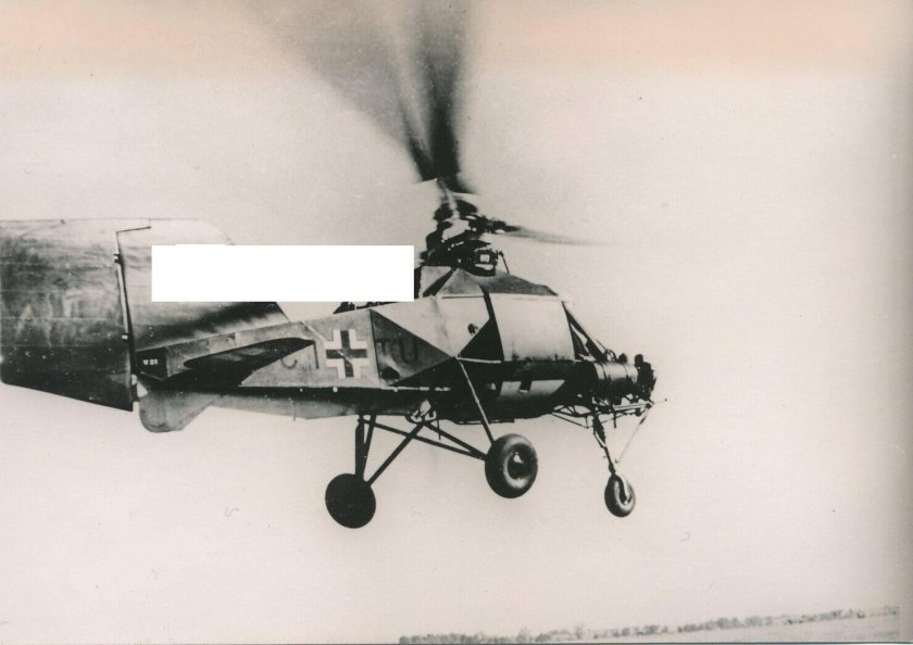 Вертолет Flettner FL.282 Kolibri